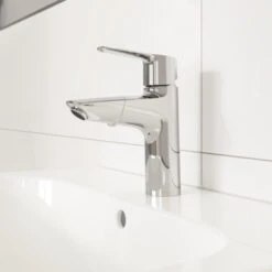 Grohe Wastafelkraan Start M-size Uittrekbaar QuickFix Chroom -Badkamer Winkel 123 3494