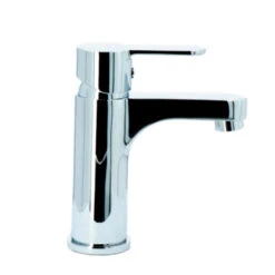 Atlantic Wastafelkraan Parker Met Hendel Chroom -Badkamer Winkel 123 3548