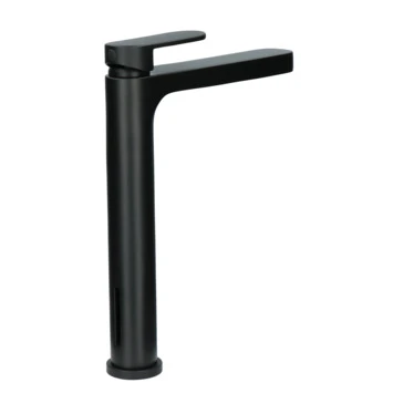 Absolut Wastafelkraan Iode Hoge Uitloop Met Hendel En Waste Zwart 7 Absolut Wastafelkraan Iode Hoge Uitloop Met Hendel En Waste Zwart - Afbeelding 5