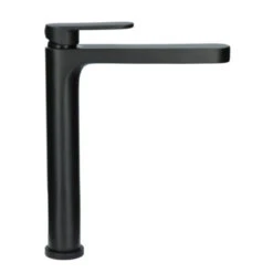 Absolut Wastafelkraan Iode Hoge Uitloop Met Hendel En Waste Zwart 18 Absolut Wastafelkraan Iode Hoge Uitloop Met Hendel En Waste Zwart -Badkamer Winkel 123 3571