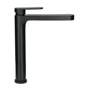 Absolut Wastafelkraan Iode Hoge Uitloop Met Hendel En Waste Zwart 8 Absolut Wastafelkraan Iode Hoge Uitloop Met Hendel En Waste Zwart - Afbeelding 6