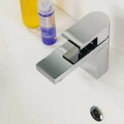 Tiger Wastafelkraan Items Met Hendel Chroom -Badkamer Winkel 123 3585