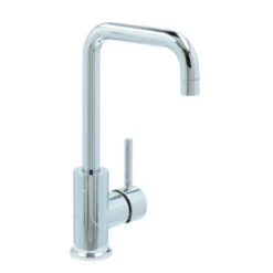 Absolut Wastafelkraan Haiti Met Hendel En Pop-up Afvoerplug Chroom -Badkamer Winkel 123 3594