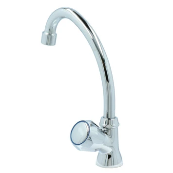 Handson Fonteinkraan Thomas C-uitloop Met Draaiknop Chroom 5 Handson Fonteinkraan Thomas C-uitloop Met Draaiknop Chroom - Afbeelding 3