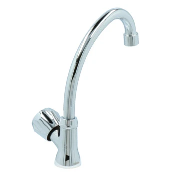 Handson Fonteinkraan Thomas C-uitloop Met Draaiknop Chroom 7 Handson Fonteinkraan Thomas C-uitloop Met Draaiknop Chroom - Afbeelding 5