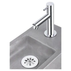 Differnz Fonteinkraan Recht Chroom 9 Differnz Fonteinkraan Recht Chroom -Badkamer Winkel 123 3641