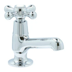 Handson Fonteinkraan Louise Met Draaiknop Chroom 20 Handson Fonteinkraan Louise Met Draaiknop Chroom -Badkamer Winkel 123 3656