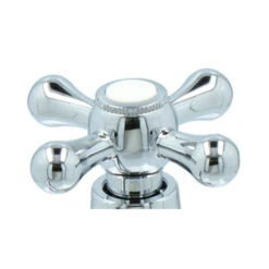 Handson Fonteinkraan Louise Met Draaiknop Chroom 22 Handson Fonteinkraan Louise Met Draaiknop Chroom -Badkamer Winkel 123 3658