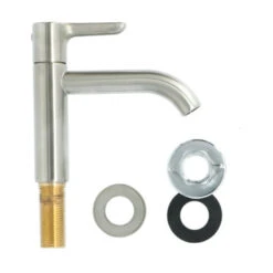 Atlantic Fonteinkraan Riley Met Hendel RVS -Badkamer Winkel 123 3703