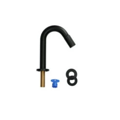 Atlantic Fonteinkraan Scott Met Draaiknop Zwart -Badkamer Winkel 123 3714