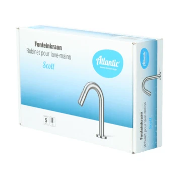 Atlantic Fonteinkraan Scott Met Draaiknop RVS 12 Atlantic Fonteinkraan Scott Met Draaiknop RVS - Afbeelding 10