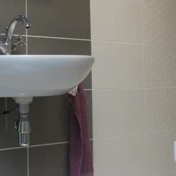 Wandtegel Iris Hoogglans Wit 25x40 Cm 1,4 M² 9 Wandtegel Iris Hoogglans Wit 25x40 Cm 1,4 M² -Badkamer Winkel 123 3772