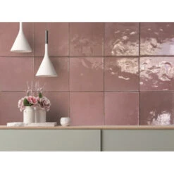 Wandtegel Sava Rose 13x13 Cm 1m² 7 Wandtegel Sava Rose 13x13 Cm 1m² -Badkamer Winkel 123 3803