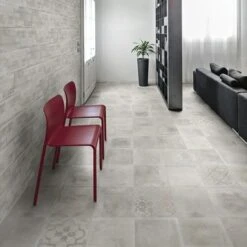 Wandtegel Decor Dust Grigio Muretto 20x60 Cm -Badkamer Winkel 123 3809