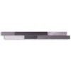 Wandtegelstrip Aluminium/Zwart 30x3 Cm -Badkamer Winkel 123 3853