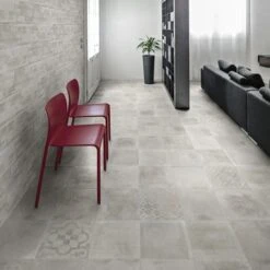 Vloertegel Dust Bianco 30x30 Cm 1 M² 9 Vloertegel Dust Bianco 30x30 Cm 1 M² -Badkamer Winkel 123 3912