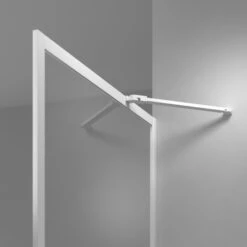 Sealskin Contour Inloopdouche Type A3 88x200 Cm, 6 Mm Helder Veiligheidsglas Met Antikalklaag Mat Wit -Badkamer Winkel 123 4151