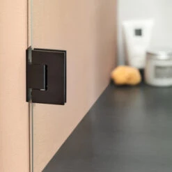 Sealskin Inloopdouche I AM A1 98x30x200 Cm Zwart -Badkamer Winkel 123 4181