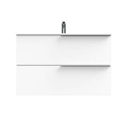 Tiger Badmeubelset Pocket 100 Cm Met 2 Lades Wit -Badkamer Winkel 123 429