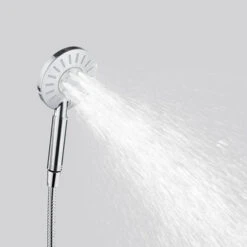 Tiger Regendoucheset Akcent Met Kraan Chroom 12 Tiger Regendoucheset Akcent Met Kraan Chroom -Badkamer Winkel 123 4406