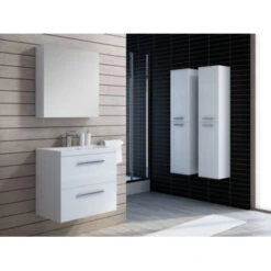 Atlantic Kolomkast Sienna+Alice+Clara Wit -Badkamer Winkel 123 441