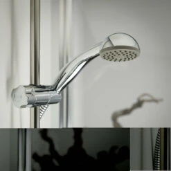 Tiger Doucheset Splash Como Met Glijstang Chroom -Badkamer Winkel 123 4430