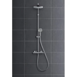Hansgrohe Douchesysteem Vernis Blend 200 Met Thermostaatkraan Chroom -Badkamer Winkel 123 4491