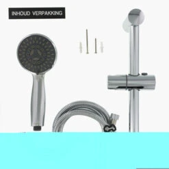 Tiger Splash Doucheset Alicante Waterbesparend Chroom -Badkamer Winkel 123 4539