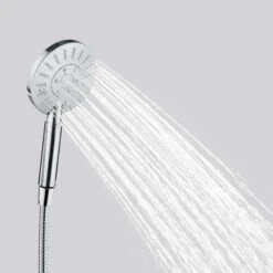 Tiger Doucheset Akcent 3 Straalstanden Chroom 11 Tiger Doucheset Akcent 3 Straalstanden Chroom -Badkamer Winkel 123 4575