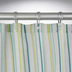 Sealskin Douchegordijn Fiesta Petrol 180x200 Cm -Badkamer Winkel 123 4663