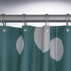 Sealskin Douchegordijn Bubbles Aqua PVC 200x180 Cm -Badkamer Winkel 123 4699