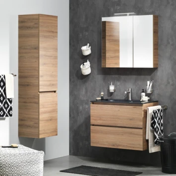 Tiger Karlo Kolomkast Chalet Eiken 160 Cm 4 Tiger Karlo Kolomkast Chalet Eiken 160 Cm - Afbeelding 2