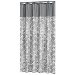 Sealskin Douchegordijn Angoli Grijs 180x200 Cm -Badkamer Winkel 123 4734