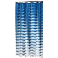 Sealskin Douchegordijn Speckles Royal Blauw 180x200 Cm