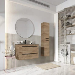 Atlantic kolomkast Stella Canela Eiken -Badkamer Winkel 123 477