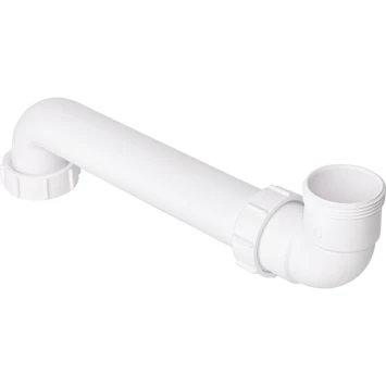 Sanivesk Ruimtebesparende Afvoerbuis + Bocht 32mm Voor Badmeubel 3 Sanivesk Ruimtebesparende Afvoerbuis + Bocht 32mm Voor Badmeubel