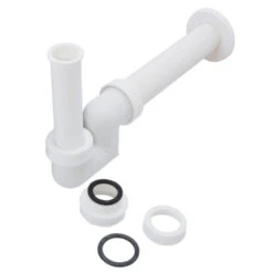 Sanivesk Ruimtebesparende Sifon Universeel Wit -Badkamer Winkel 123 4898