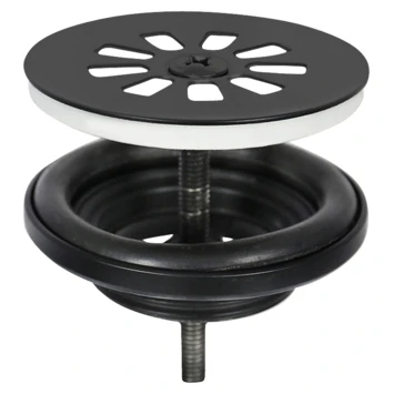 Differnz Afvoerplug Voor Fontein Mat Zwart 2 Differnz Afvoerplug Voor Fontein Mat Zwart