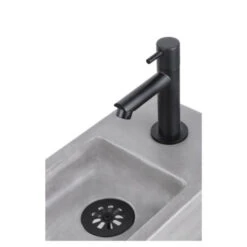 Differnz Afvoerplug Voor Fontein Mat Zwart 6 Differnz Afvoerplug Voor Fontein Mat Zwart -Badkamer Winkel 123 4960