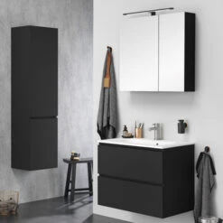 Tiger Kolomkast Karlo Zwart Mat 13 Tiger Kolomkast Karlo Zwart Mat -Badkamer Winkel 123 497