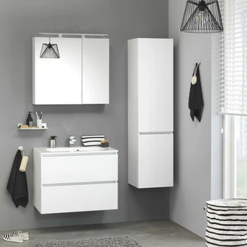 Tiger Karlo Kolomkast Sneeuwwit 160 Cm 6 Tiger Karlo Kolomkast Sneeuwwit 160 Cm - Afbeelding 4