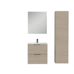 Tiger Studio Kolomkast 160 Cm Natuurlijk Eiken Greep Rvs 9 Tiger Studio Kolomkast 160 Cm Natuurlijk Eiken Greep Rvs -Badkamer Winkel 123 531