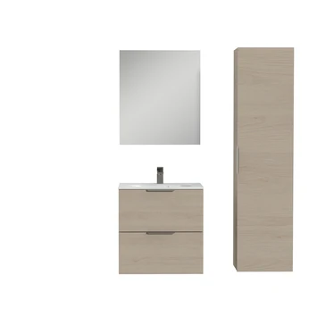 Tiger Studio Kolomkast 160 Cm Natuurlijk Eiken Greep Rvs 6 Tiger Studio Kolomkast 160 Cm Natuurlijk Eiken Greep Rvs - Afbeelding 4