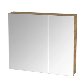 TIGER S-line Spiegelkast 80 Chalet Eik 3 TIGER S-line Spiegelkast 80 Chalet Eik