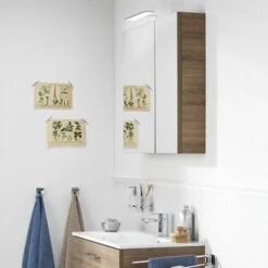 TIGER S-line Spiegelkast 80 Chalet Eik 14 TIGER S-line Spiegelkast 80 Chalet Eik -Badkamer Winkel 123 545