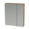 TIGER S-line Spiegelkast 60cm Chalet Eiken -Badkamer Winkel 123 552