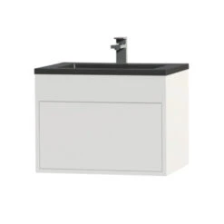 Tiger Helsinki Badkamermeubel 60 Cm Hoogglans Wit Met Wastafel Polybeton Zwart 7 Tiger Helsinki Badkamermeubel 60 Cm Hoogglans Wit Met Wastafel Polybeton Zwart -Badkamer Winkel 123 676