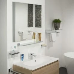 Tiger Bekerhouder Items Hangend Met Beker Chroom -Badkamer Winkel 123 69