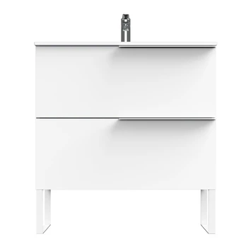 Tiger Badmeubelset Pocket 80 Cm Met 2 Lades Wit Incl. Looppoten 8 Tiger Badmeubelset Pocket 80 Cm Met 2 Lades Wit Incl. Looppoten - Afbeelding 6