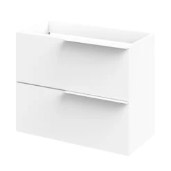 Tiger Badmeubelset Pocket 80 Cm Met 2 Lades Wit Incl. Looppoten 21 Tiger Badmeubelset Pocket 80 Cm Met 2 Lades Wit Incl. Looppoten -Badkamer Winkel 123 744